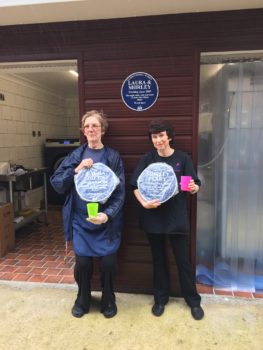 Our wonderful laundry ladies at the opening of the new laundry.
